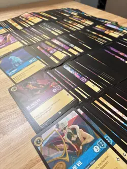 500+ Disney Lorcana Rise of the Floodborn Bulk Lot NM Commons & Uncommon - Image 2