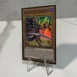 Yugioh Red-Eyes Darkness Metal Dragon MGED-EN009 Rare Gold (Alternate Art) - NM - Image 4