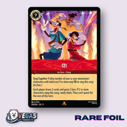 I2I Action Card 130/204 Rare Cold Foil Fabled LP Goofy Movie Disney Lorcana - Image 1
