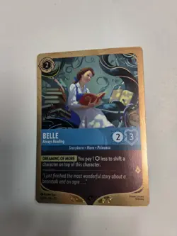 Belle Always Reading - Promo League 13/P4 - Disney Lorcana Attack Of The Vine - Image 1