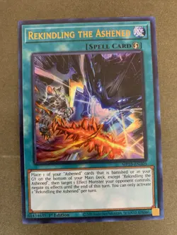 Yugioh Rekindling the Ashened MP25-EN205 Ultra Rare 1st Edition - Image 1