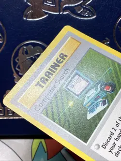 LP (Shadowless) Pokemon COMPUTER SEARCH Card BASE Set 71/102 Non-Holo Rare WOTC - Image 4