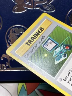 LP (Shadowless) Pokemon COMPUTER SEARCH Card BASE Set 71/102 Non-Holo Rare WOTC - Image 5