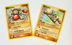 Pokemon TCG Unforseen Forces Hitmonchan 24/106 Hitmonlee 25/106 2-Card Lot - Image 1