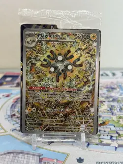 *SEALED* Pokemon TCG Magneton Card 159 Pokemon Center ETB Surging Sparks Series - Image 1