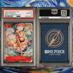Nefeltari Vivi PSA 10 Graded OP04 118 Alternate Art Japanese One Piece Card - Image 3