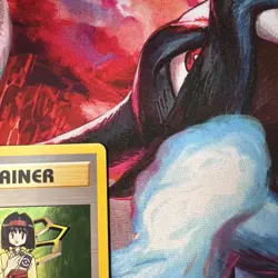 Erika 16/132 Pokemon Card Holo Rare Gym Heroes- Vintage Holo - Image 4