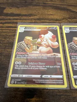Alcremie Pokemon Cards TCG TG08/TG30 Trainer Gallery Holo Brilliant Stars X2 - Image 3
