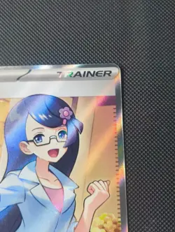 Pokemon TCG Fennel Trainer Card Black Bolt Full Art SV 162/086 NM Condition - Image 4