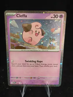Cleffa SVP095 - Black Star Promo - Cosmos Holo - Pokemon Card - Image 1