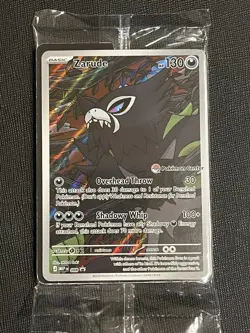 Pokemon TCG Zarude Pokemon Center Promo Card Pitch Black #088 Sealed - Image 1