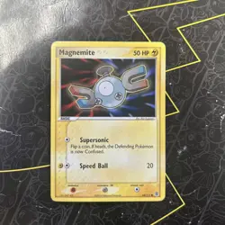 Magnemite 68/112 Firered & Leafgreen Regular Pokemon Card TCG D1 - Image 1