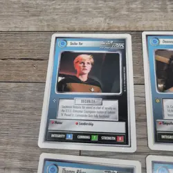 1994 Star Trek: The Next Generation CCG - (4) Cards - Image 2