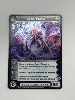 Chaotic Card: Ghar’lag (2/5 Max) E&C - Super Rare First Edition - Image 1