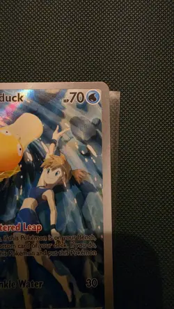 Misty's Psyduck Destined Rivals Illustration Card English, 193/182 - Image 3