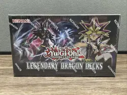 NEW SEALED Yugioh Legendary DRAGON Decks Box Set - Image 1