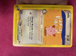 CLEFFA 48/144 SKYRIDGE Pokemon TCG e-Reader Card ENGLISH LP - Image 3