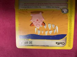 CLEFFA 48/144 SKYRIDGE Pokemon TCG e-Reader Card ENGLISH LP - Image 4