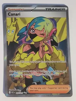 Canari 257/217 Ascended Heroes Full Art Trainer Ultra Rare Pokemon Card - Image 1