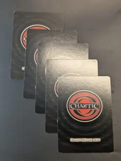 Chaotic Fire And Stone Promo Card Lot Of 10x Single Cards Pack Fresh/NM - Image 2