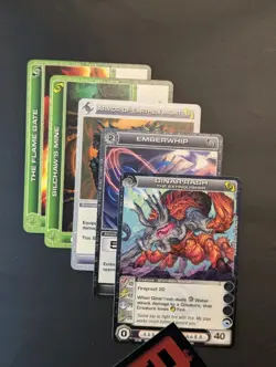 Chaotic Fire And Stone Promo Card Lot Of 10x Single Cards Pack Fresh/NM - Image 3