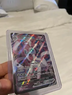 Sylveon VMAX 025/203 Evolving Skies Full Art Pokemon Card Mint NM - Image 3