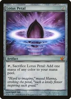 Lotus Petal - Foil From the Vault: Exiled LP MTG - Image 1
