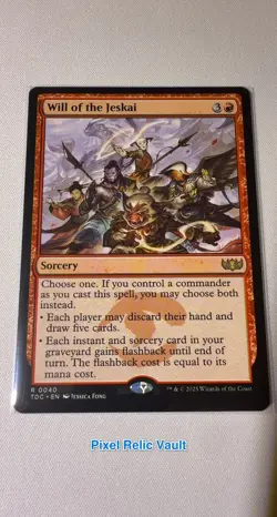 MTG - TDC - 40 - NM - Will of the Jeskai - Magic - Image 2