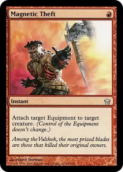 MAGNETIC THEFT x1 mtg NM/NM- Fifth Dawn 1 Unc - Image 1