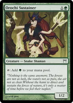 OROCHI SUSTAINER x4 mtg EX-NM Champions of Kamigawa 4 Common - Image 1