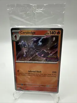 Sealed STAFF Mega Evolution Phantasmal Flames Promo Prerelease Pack 4 Pokemon - Image 1