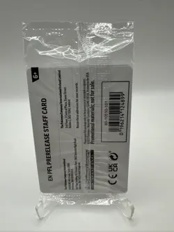 Sealed STAFF Mega Evolution Phantasmal Flames Promo Prerelease Pack 4 Pokemon - Image 2