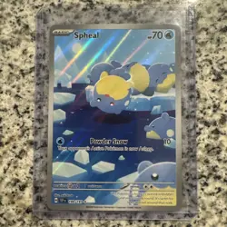 Spheal 199/191 Illustration Rare SSP EN Surging Sparks Pokemon Card Near Mint - Image 1