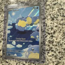 Spheal 199/191 Illustration Rare SSP EN Surging Sparks Pokemon Card Near Mint - Image 3