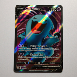 Pokemon TCG Wobbuffet V 191/202 Sword & Shield Full Art Holo Ultra Rare Eng NM - Image 1