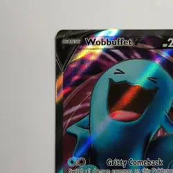 Pokemon TCG Wobbuffet V 191/202 Sword & Shield Full Art Holo Ultra Rare Eng NM - Image 3