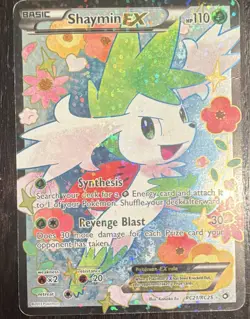 Pokemon TCG Shaymin-EX RC21/RC25 Holo Ultra Rare EX Radiant Collection EN - Image 1