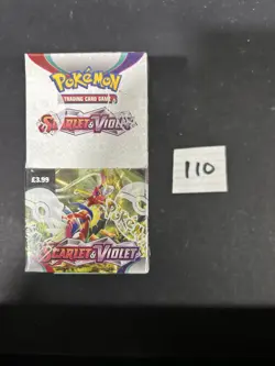 Pokemon TCG Scarlet and Violet Base Set Half Booster Box (18 Boosters) - Image 1