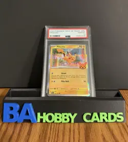 2023 Pokemon Trick Or Trade Pikachu Holo Card 62/193 PSA 10 Gem Mint - Image 1