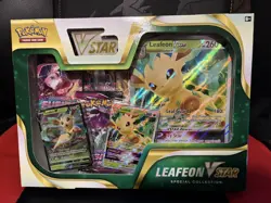Pokemon TCG Sealed 2022 Leafeon VSTAR Special Collection Box - Image 1