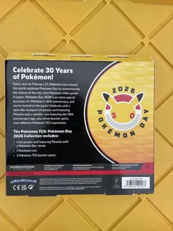 Pokemon TCG Pokemon Day 2026 Pikachu Collection Box Sealed - Image 2