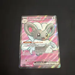 Pokemon Cinccino ex 105/086 Ultra Rare CRI Chaos Rising Holo NM - Image 1