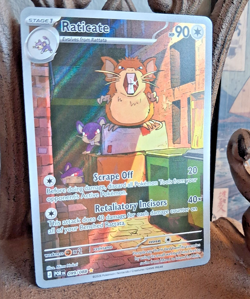 2026 Pokemon Perfect Order Raticate Illustration Rare #099/088 - Image 1