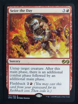 Seize the Day - UMA - Mtg Card #3J5 - Image 1