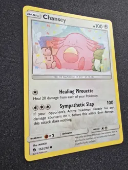 Chansey - 152/214 - S&M: Lost Thunder *LP-NM* Pokemon TCG - Image 3