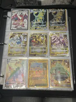 Pokemon TCG Huge Binder Collection 150+ Mixed cards(RARE/NEW/USED) - Image 1