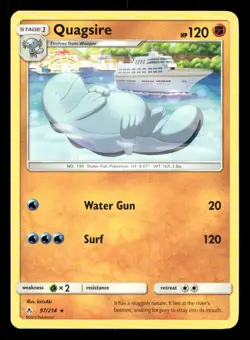 Quagsire 97/214 Unbroken Bonds NM/M Pokemon - Image 1