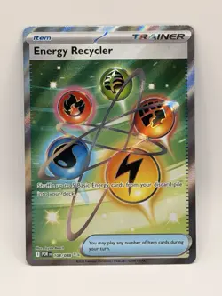 Energy Recycler 108/088 Full Art Ultra Rare Me03: Perfect Order Holo Pokemon TCG - Image 1