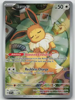 Eevee 173 Holo Promo Scarlet & Violet Promo Pokemon Holo Near Mint - Image 1
