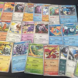 Pokemon TCG English 151 Reverse and Holo Bundle 30 cards no duplicates - Image 3